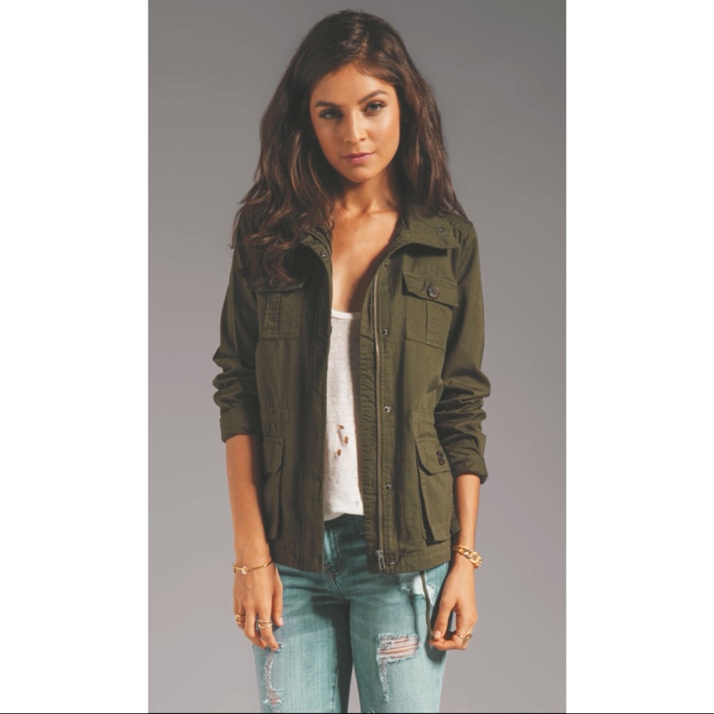 B.B. Dakota Green Army Jacket